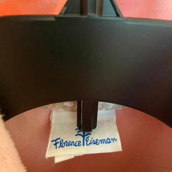 Florence Eiseman Girls Pink Fleece Ruffle Front Hooded Dress Coat Size 12 Months - Picture 6 of 12